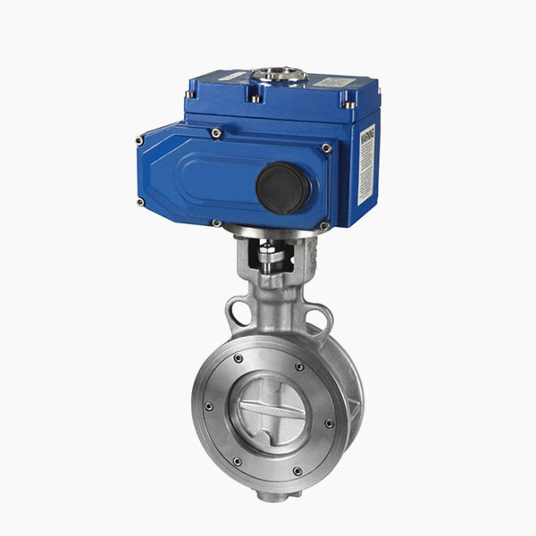 D973W電動硬密封對夾蝶閥